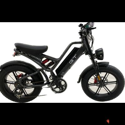 Электровелосипед фэтбайк GT V11 Pro  Черный