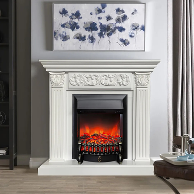 Электрокамин Палермо WT с очагом Fobos