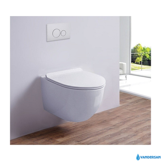 Подвесной унитаз Esbano Gardena, белый