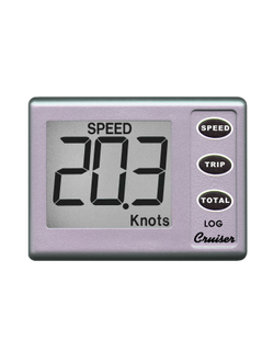 Лаг со счетчиком пути Nasa Cruiser 132х98мм 12В 8мА 30узлов голубая подсветка