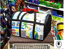 СУМКА-ПЕРЕНОСКА  ПОЛУКРУГЛАЯ