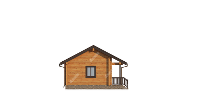 Гостиница из профилированного бруса "Казань", 82 м2