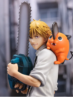 Фигурка 1/7 Дэндзи (Denji, Pochita S-Fire)