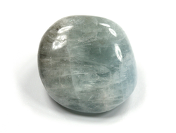 Берилл голубой (Аквамарин), галтовка, Бразилия (22*21*14 мм, 10 г) №27030
