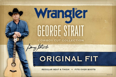 Джинсы Wrangler® Cowboy Cut® George Strait™ оригинальный крой