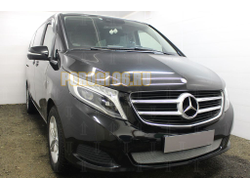 Защита радиатора Mercedes-Benz V-Klass II 2014- chrome