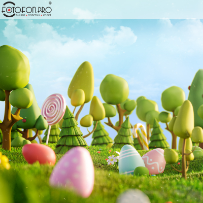 Фотофон 3D пазловый «Весеннее чаепитие»