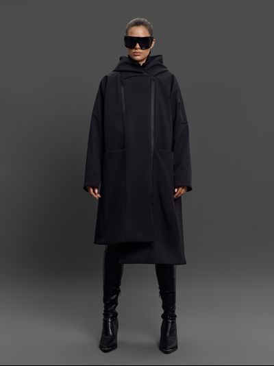 Плащ Train Черный