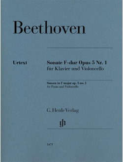 Beethoven. Sonate F-Dur op.5,1 f?r Violoncello und Klavier