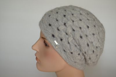 Берет Vizio 6992 B серый