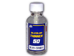Mr. Hobby: Растворитель для краски и грунтовки Mr. Color (50 мл.)