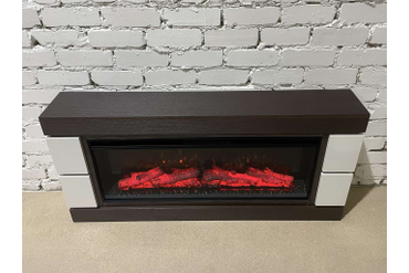 Линейный электрический камин Норман