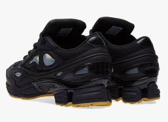 Adidas Raf Simons x Ozweego 2 Black (Черные) сзади