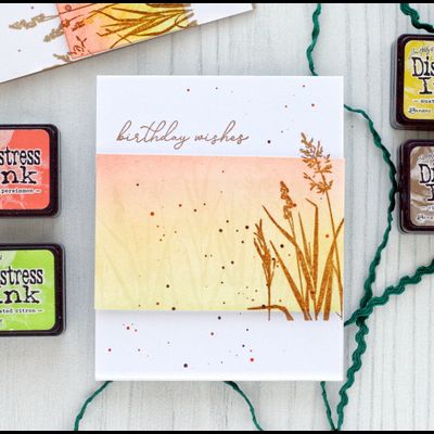 ФП штамп "Полевые травы"