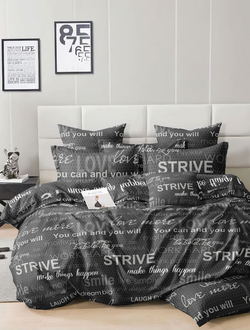 Постельное белье евро TANGO Dream Fly микросатин 200x220x1 220x245x1 50x70x2 DF03-511