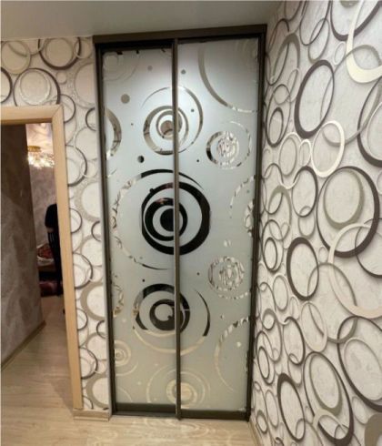 Двери купе в гардеробную 