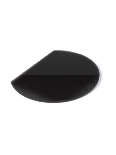 Лист стеклянный напольный под печь СП-4 BLACK 1100х850х8мм