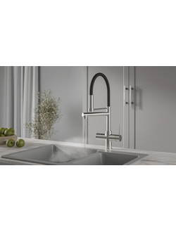 Система мгновенного кипячения воды 4в1 AQUAHOT ROME BN (нержавеющая сталь)