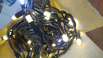 Гирлянда "Нить" уличная каучук IP65