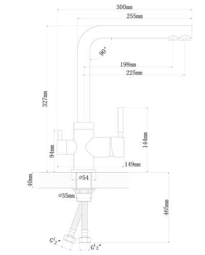 Смеситель Longran LM2195