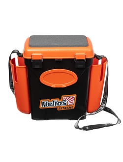 Ящик зимний "FishBox" односекционный (10л) оранжевый