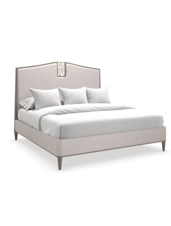 Кровать Crescendo Uph King Bed (L209*P222*H163) CLA-422-121 CARACOLE
