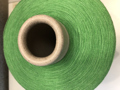 PECCI FILATI spa CASHCORN 50% CO хлопок 50% волокно кукурузы 2/50  2500 м в 100 граммах  цв. 28007 первая зелень