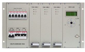 ИБЭП-220/24B-120A-4/4(1000)-6U-LAN Форпост