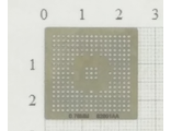 Трафарет BGA для реболлинга чипов ноутбука Intel 82801AA 0,76 мм