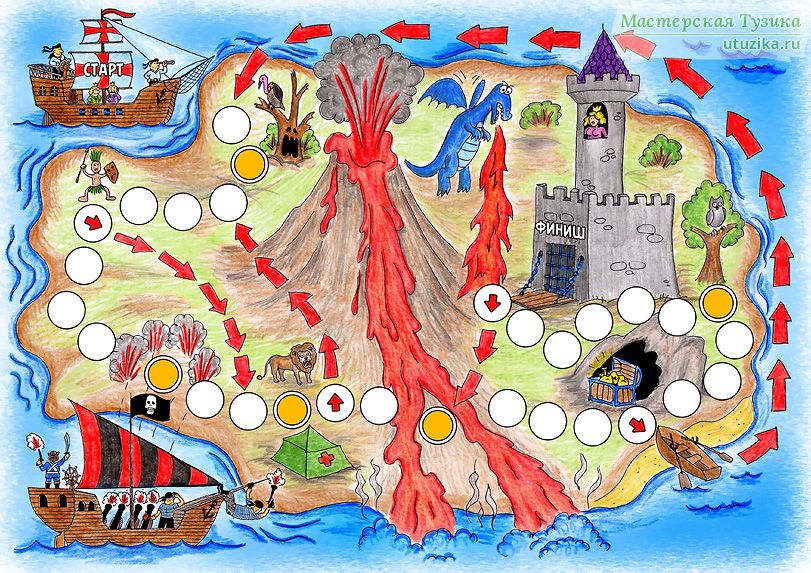 как нарисовать настольную игру. большая игра ходилка остров сокровищ. игры ходилки бродилки. настольная игра-ходилка. настольные игры рисунок.