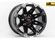Комплект дисков R16 10,0J ET-45 6*139,7 TUFF A.T. T-01 Черный с полированным ободом (R605)