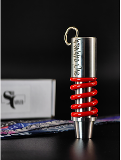 МУНДШТУК SPRING 2.0 RED С ЛЕНТОЙ