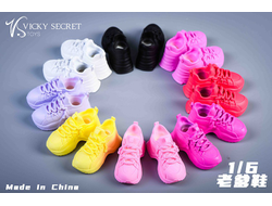 Женские кроссовки (черные) 1/6 Street shoes (21XG73A) - VSTOYS