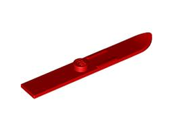 Minifigure, Utensil Ski 6L 48mm Long, Red (18744 6536147)