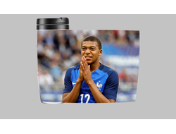 Термокружка Kylian Mbappe Lottin, Килиан Мбаппе Лоттен №10
