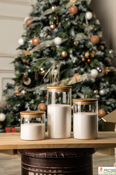 НАБОР СВЕЧЕЙ с бамбуковыми крышками