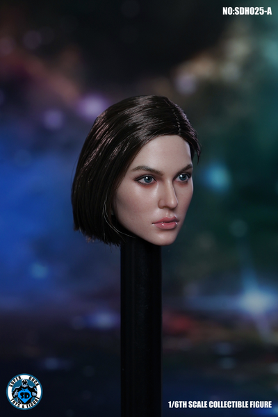 Женская голова (скульпт) Джилл Валентайн - 1/6 scale Female Head Sculpture (SDH025A) - SUPER DUCK