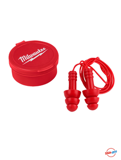 Многоразовые беруши Milwaukee на шнурке 3 шт 4932471904