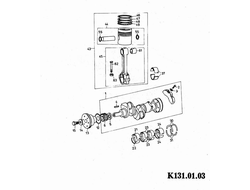 коленвал д2500 каталог