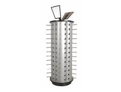 HG741 Стойка под очки настольная с зеркалом на 56 посадочных мест