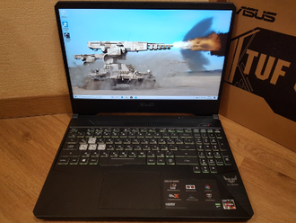 ASUS TUF GAMING FX505DU-BQ177 ( 15.6 FHD IPS RYZEN 5 3550H GTX1660Ti(6Gb) 8Gb 1Tb + 256SSD )