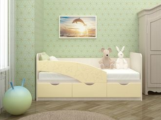 Кровать "Бабочки" 1.6 м (матовая)