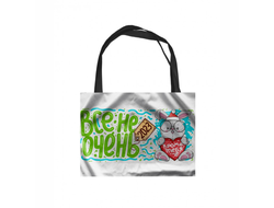 Сумка-шоппер  горизонтальная год Кролика №63