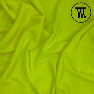 Бархат-стрейч, цв. Неон-желтый