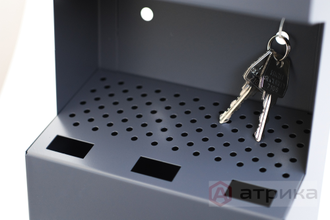 черная настенная пепельница