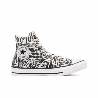 Кеды Converse All Star Animal Print высокие леопардовые