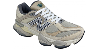 New Balance 9060 Cream Brown Grey