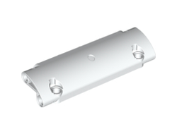 Technic, Panel Curved 11 x 3 with 2 Pin Holes through Panel Surface, White (62531 / 6004137)