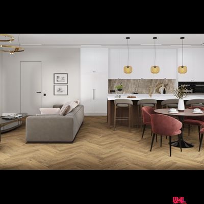 SPC ламинат Damy Floor London Кембридж / Cambridge 200410EL-01 43 класс толщина 4.0 мм с фаской замковый 1.059 м2