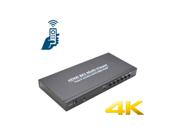 DE/VT-818 восьмиканальный HDMI-переключатель/мультиплексор 4К 8x1